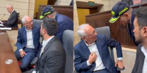 “No tiene que estar aquí”: fuerte cruce entre senador Germán Rodríguez y exministro de Petro durante ceremonia policial