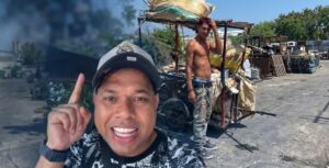 Concejal Alexis Castillo encara a recicladores por acumulación de basuras en Las Malvinas, Barranquilla