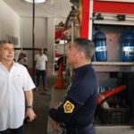 Concejal Vergara propone incluir partidas presupuestales para mantenimiento de las instalaciones del Cuerpo de Bomberos en el 2027