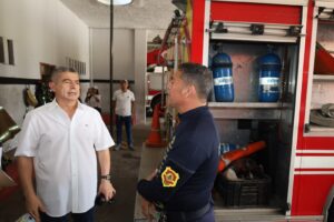 Concejal Vergara propone incluir partidas presupuestales para mantenimiento de las instalaciones del Cuerpo de Bomberos en el 2027