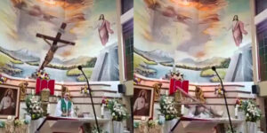 Tragedia: sacerdote estaba dando una misa cuando una cruz gigante le cayó encima y le causó la muerte en Guayaquil