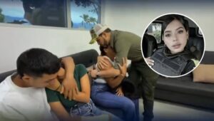 “Su muerte no quedará impune”: De la Espriella visitó a familia de patrullera asesinada en Cali y prometió encontrar a sus homicidas