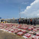Golpe al narcotráfico en el Caribe: Armada intercepta embarcación con casi 3,7 toneladas de cocaína