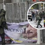 Detectan cilindro y pancarta de las disidencias de las FARC en cercanías del estadio Pascual Guerrero, en Cali