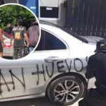 ‘Barristas’ del Junior, considerando que “protestaban” por los malos resultados, rayaron los vehículos de dos jugadores