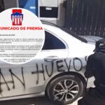 “Rechazamos uso de la violencia como mecanismo de protesta”: Junior, frente a actos vandálicos contra dos vehículos de jugadores