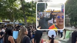 Mujeres en Barranquilla protestaron contra caricaturista Matador por presunta violencia digital contra la primera dama de la Nación