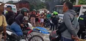 Se reporta al menos una persona muerta en accidente sobre la vía Oriental, a la altura de Malambo