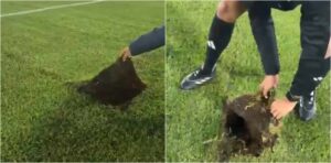¡Vergüenza! Minutos antes del partido, Dimayor canceló el juego entre Millonarios y Caldas por horrible gramado de El Campín