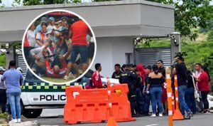 ¡Mal ejemplo de los padres de familia! Pelearon en juego entre Toto Rubio y La Jaula, en la Viera Cup