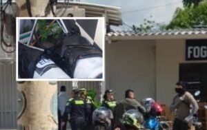 ¡Sigue la zozobra por cilindros con emblemas del ELN! Ahora fueron ubicados otros dos en parqueadero de Soledad