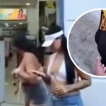 ¡Repudio en Cartagena! Tres mujeres ofrecen “pruebita gratis” dejándose tocar sus partes íntimas a plena luz del día