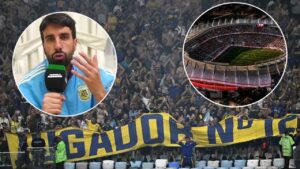 “Entrarán al Metropolitano aproximadamente 65 mil personas: 50 mil de Boca y el resto de Mineiro”, periodista argentino