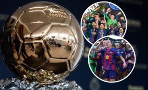 PSG, en masculino, y Barcelona, en femenino, los mejores clubes del mundo en la gala del ‘Balón de Oro’