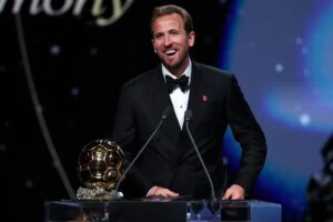 Harry Kane reinó en la gala celebrada en su tierra, Inglaterra: ¡el delantero inglés ganó el ‘Balón de Oro’!