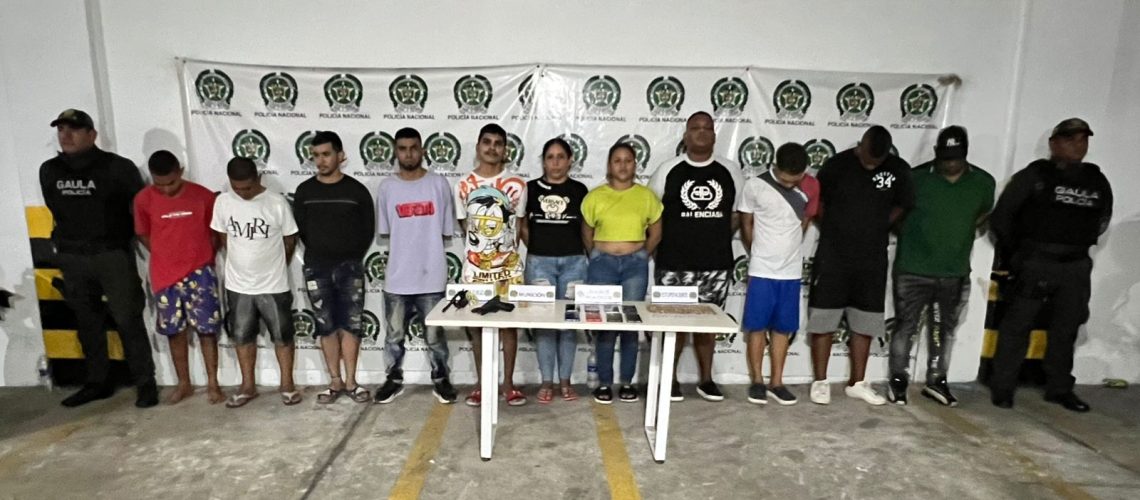 11 presuntos Costeños capturados en Barranquilla y Soledad