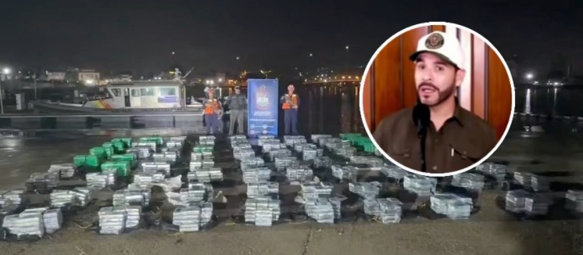 2 ton cocaína incautadas aguas Caribe colombiano