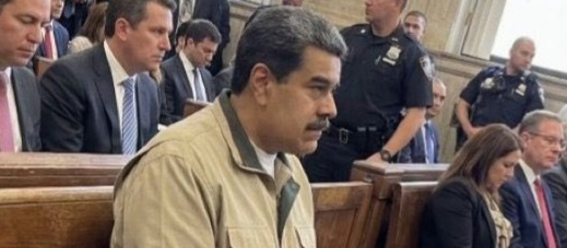 Nicolás Maduro en juicio