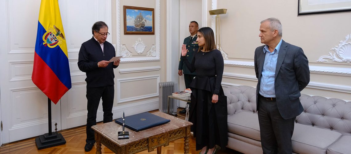Laura Sarabia se posesionó como directora del Departamento de Prosperidad Social