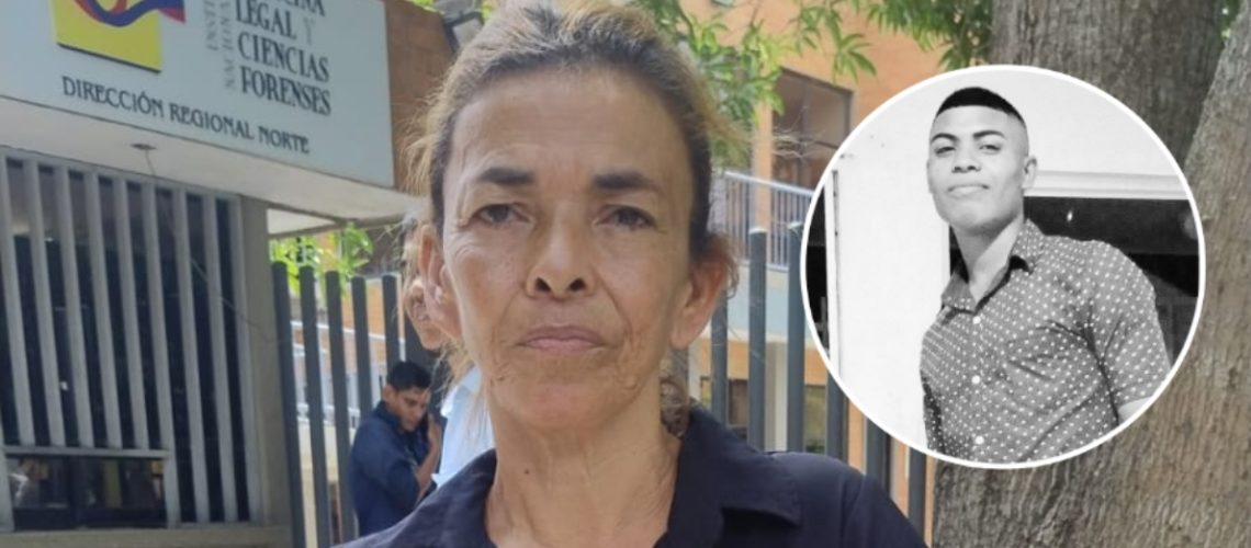 Fernanda Herrera, madre de Andrés Herrera