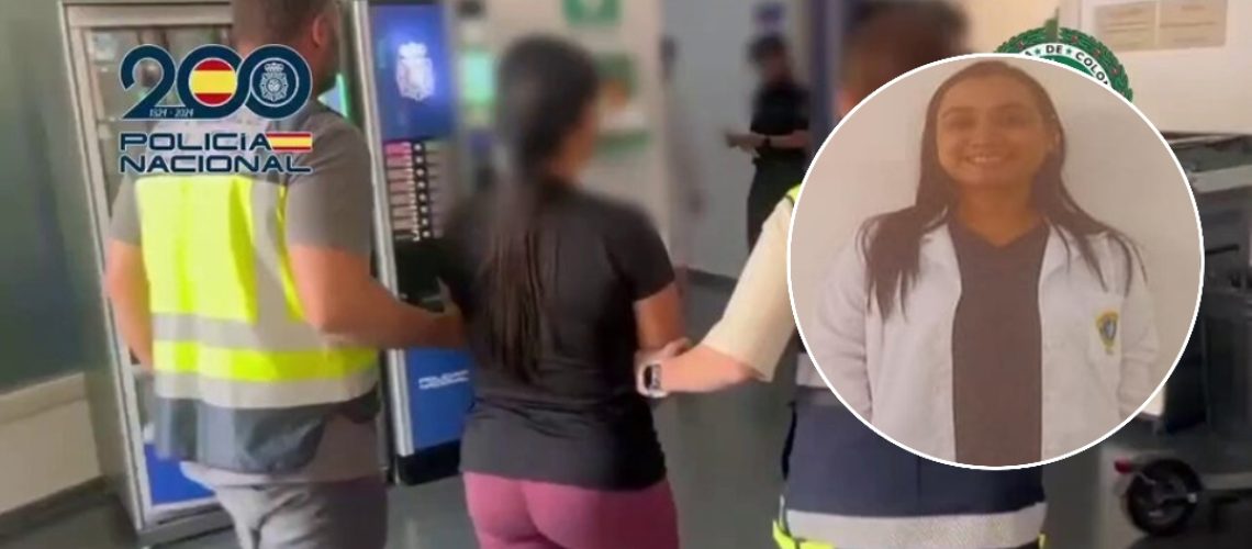 Falsa médica colombiana capturada en España