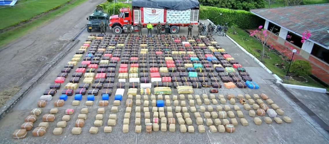 8.6 toneladas de cocaína incautada en Huila
