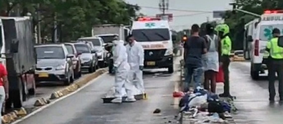Accidente Murillo ambulancia