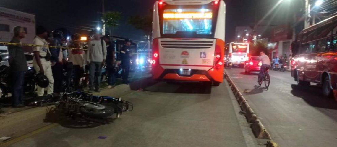 Accidente Transcaribe