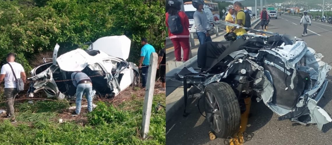 Accidente Vía al Mar Puerto Colombia