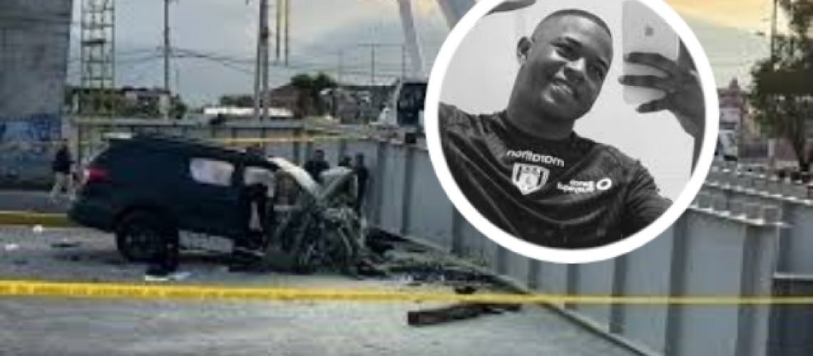 Accidente de jugador ecuatoriano