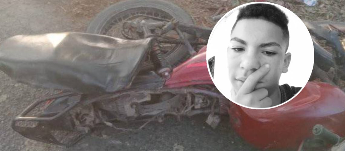 Accidente de motos y joven fallecido Polonuevo
