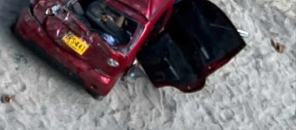 Accidente familia bumanguesa