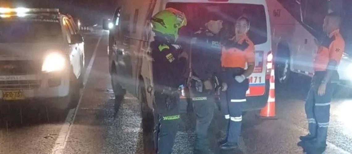 Accidente la Oriental, cerca de Ponedera