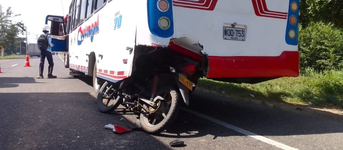 Accidente motocicleta Galapa (5)