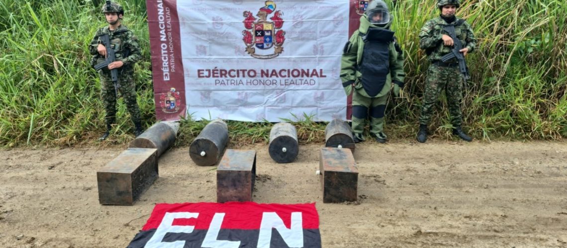 Acción terrorista frustrada por el Ejército en el sur del Cesar