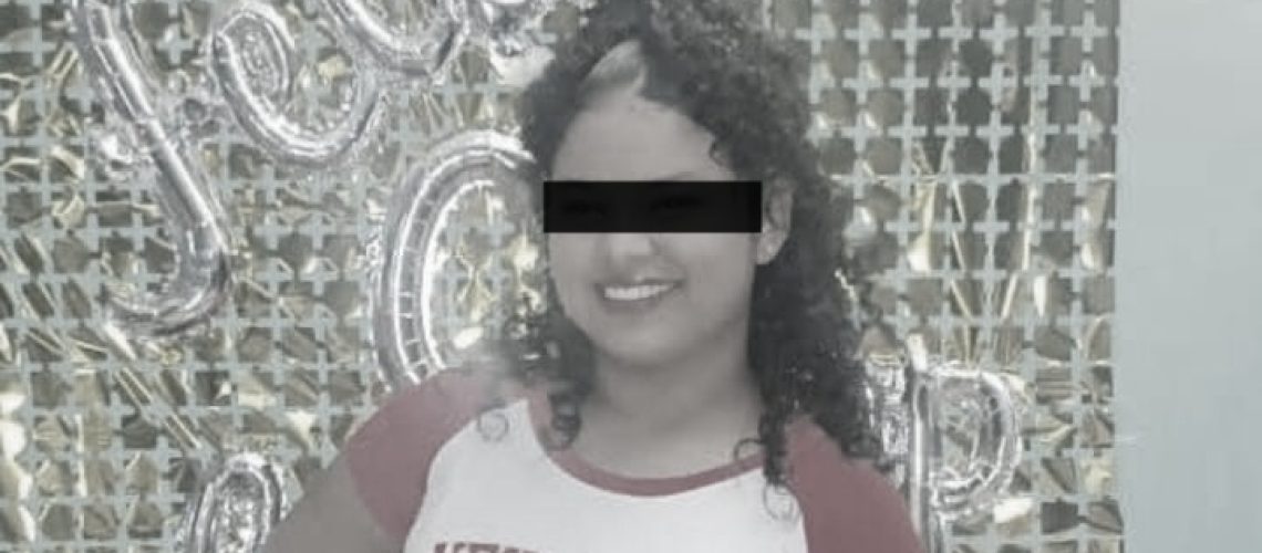 Adolescente asesinada en Rebolo