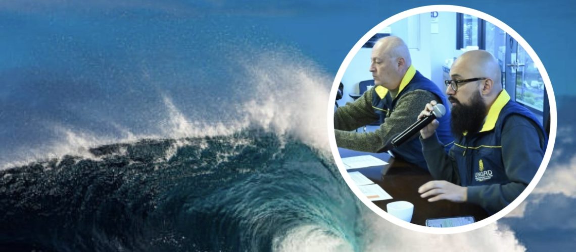 Advertencia tsunami Chocó