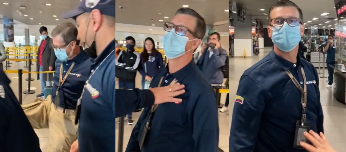 Agresión por funcionario de Migración Colombia