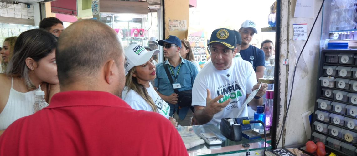 Alcalde Char Barranquilla Limpia y Limpia