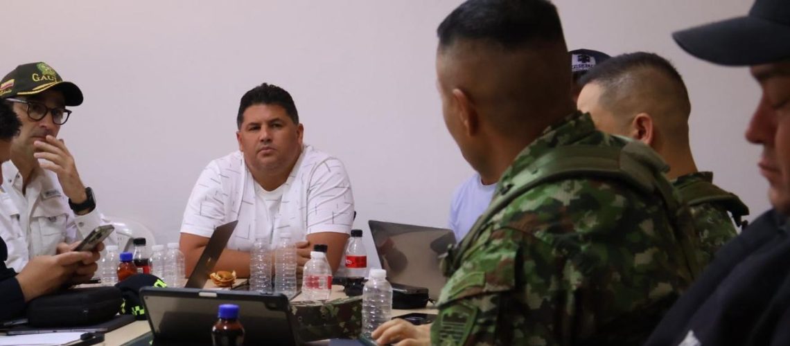 Alcalde de Baranoa en consejo de seguridad