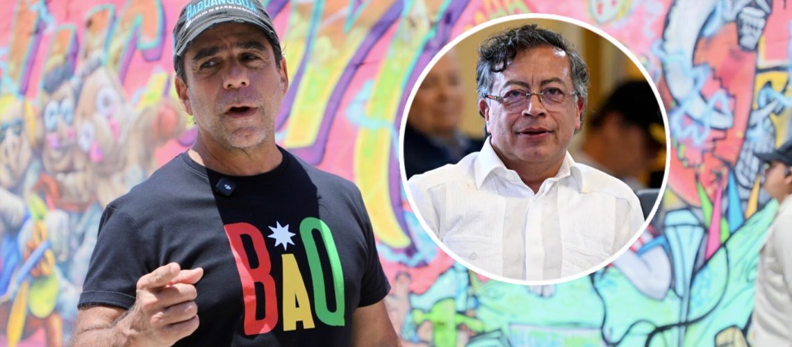 Alejandro Char y Gustavo Petro