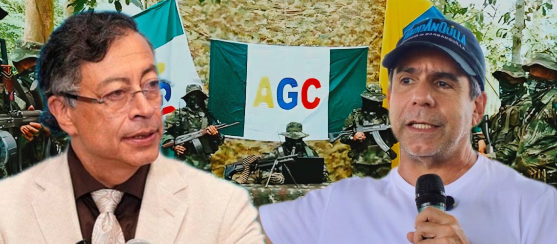 Alejandro Char y Gustavo Petro
