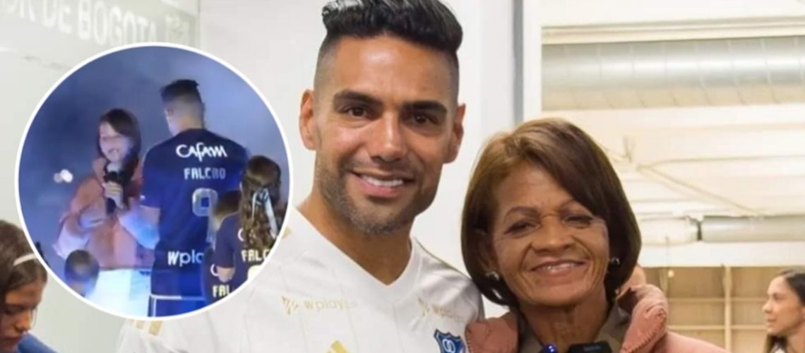 Alexy Hernández conoció a Falcao