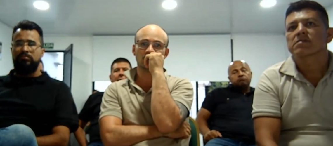 Alias Chalá en audiencia