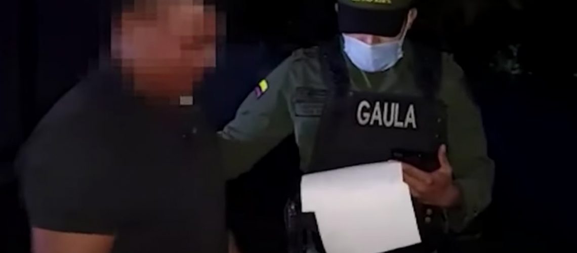 Alias Harold llanto cpturado extorsion1