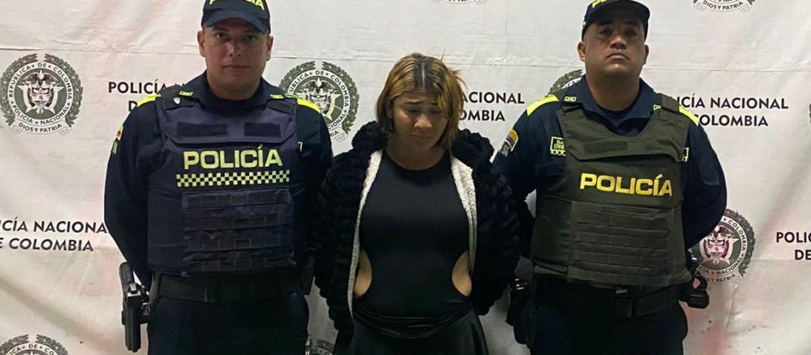 Alias Yomi, presunta extorsionista capturada en Barranquilla