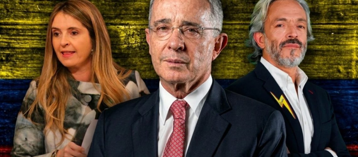 Álvaro Uribe, Paloma Valencia y Juan Daniel Oviedo