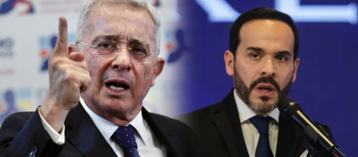 Álvaro Uribe y Abelardo de la Espriella