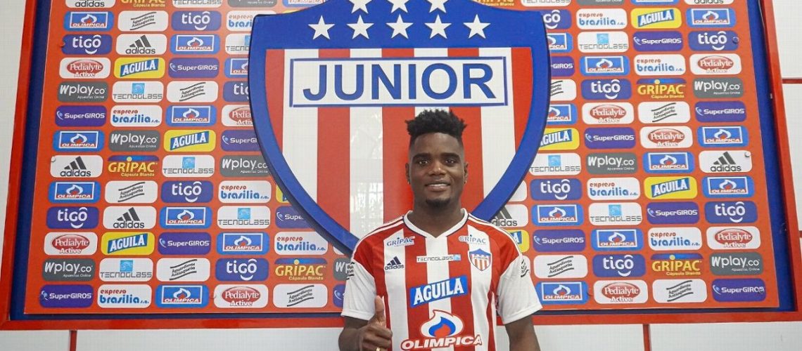 Andrey Estupiñán en Junior