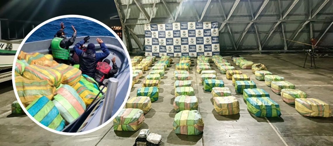 Armada incauta dos toneladas de marihuana en el Pacífico (6)